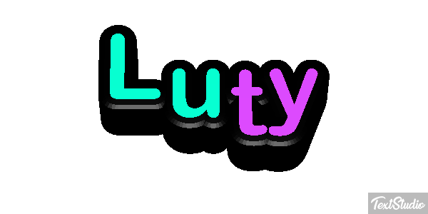 Luty Efekt tekstowy