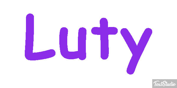 Luty Efekt tekstowy