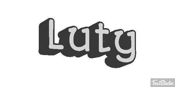 Luty Efekt tekstowy