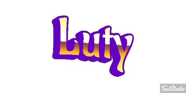 Luty Efekt tekstowy
