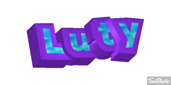 Luty Efekt tekstowy