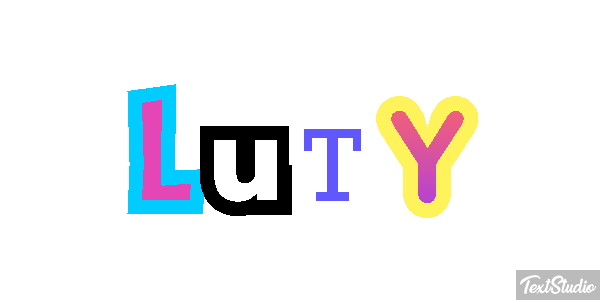 Luty Efekt tekstowy