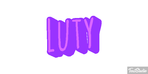 Luty Efekt tekstowy