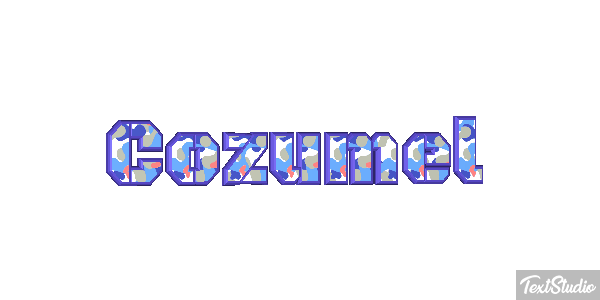 Cozumel Effetto testo
