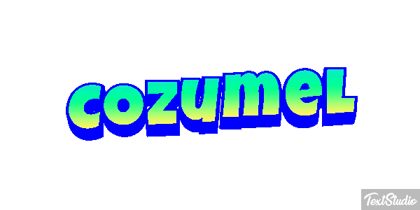 Cozumel Effetto testo