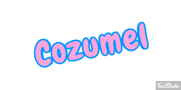 Cozumel Effetto testo