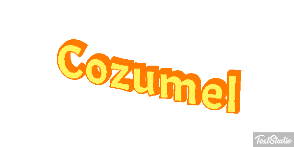 Cozumel Effetto testo
