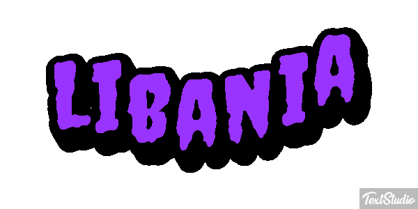 Libania Tekst effect