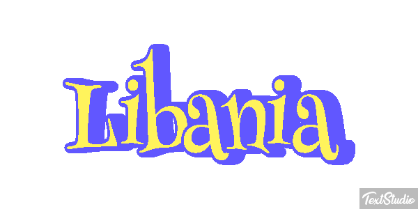 Libania Tekst effect