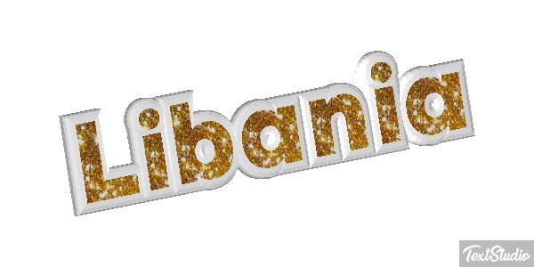 Libania Tekst effect
