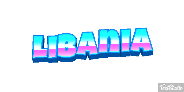 Libania Tekst effect