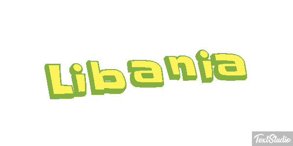 Libania Tekst effect