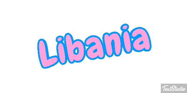 Libania Tekst effect