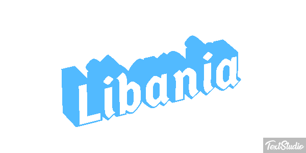 Libania Tekst effect