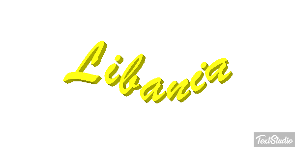 Libania Tekst effect