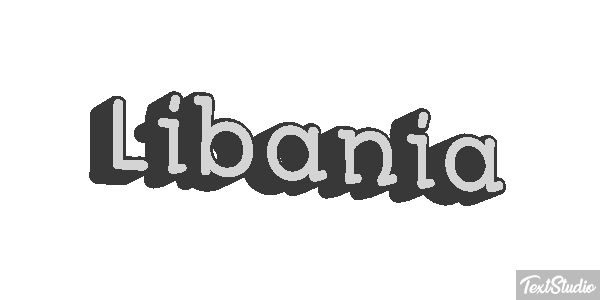Libania Tekst effect