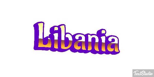 Libania Tekst effect