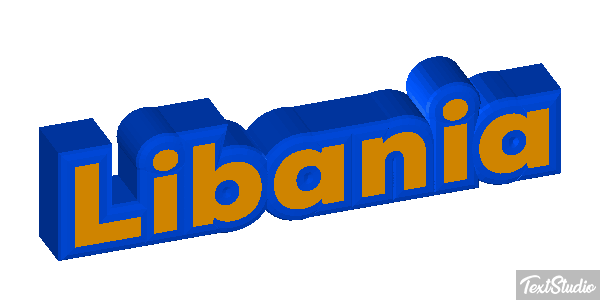 Libania Tekst effect