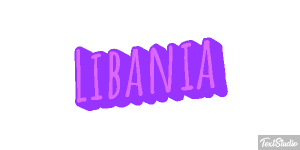 Libania Tekst effect