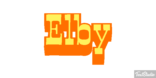 Elby Texteffekt