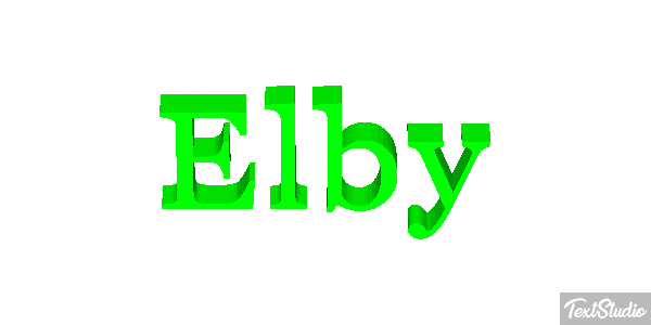 Elby Texteffekt
