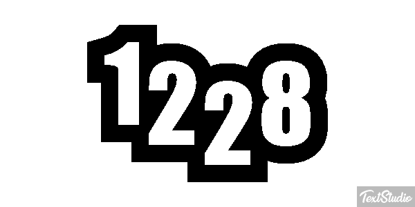 1228 Text effect