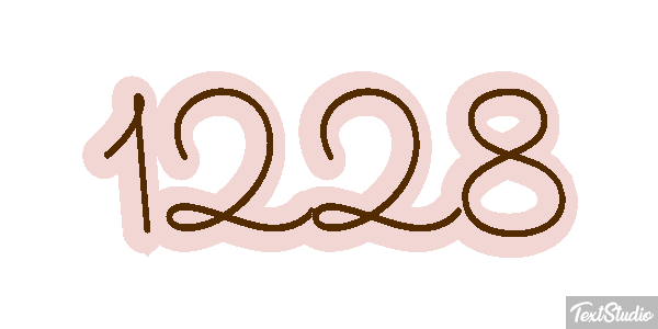 1228 Text effect
