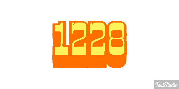1228 Text effect