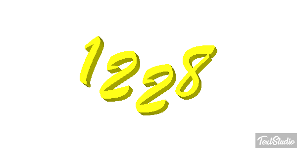 1228 Text effect