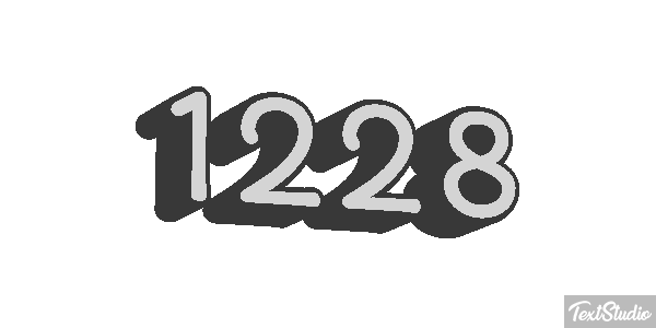 1228 Text effect