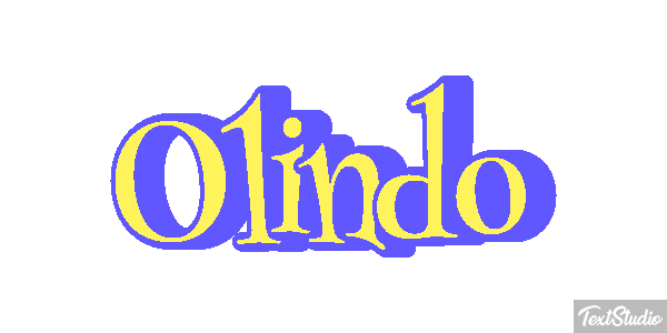 Olindo Effetto testo