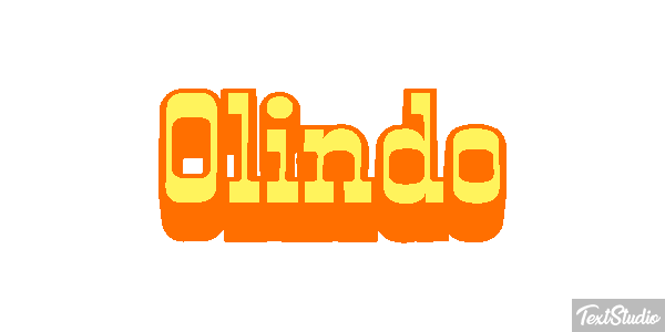 Olindo Effetto testo