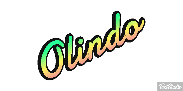 Olindo Effetto testo