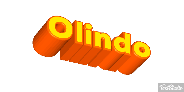 Olindo Effetto testo