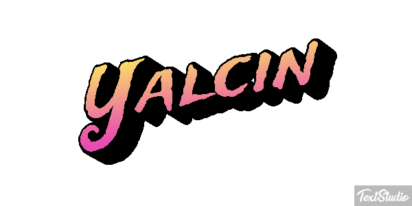 Yalçın Tekst effect