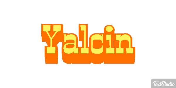 Yalçın Tekst effect
