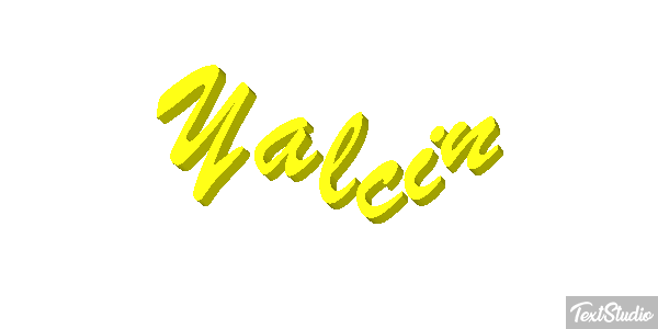 Yalçın Tekst effect