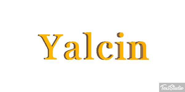 Yalçın Tekst effect