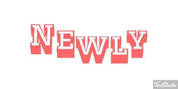Newly Text effect