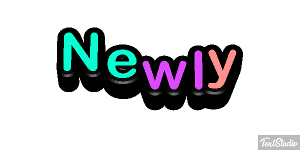 Newly Text effect
