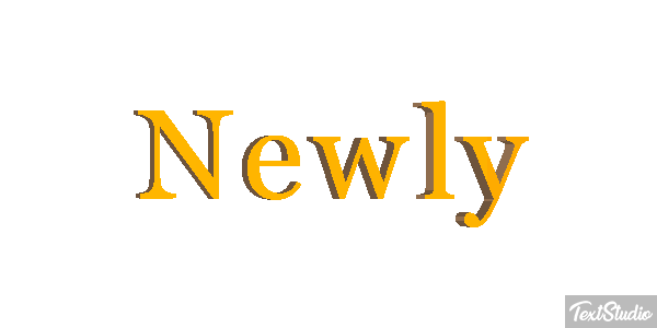 Newly Text effect
