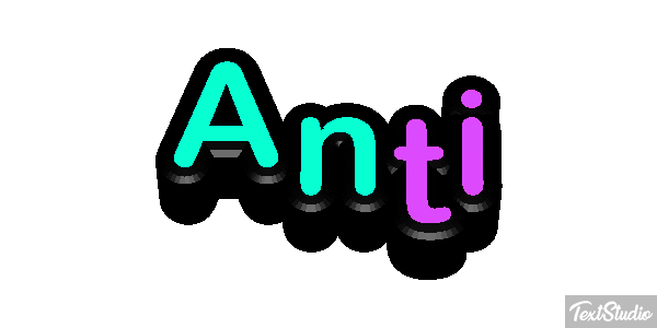 Anti Tekst effect
