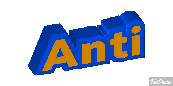 Anti Tekst effect