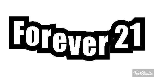 Forever 21 Effetto testo