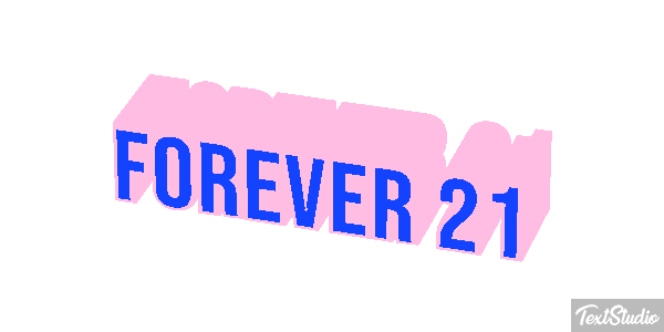 Forever 21 Effetto testo