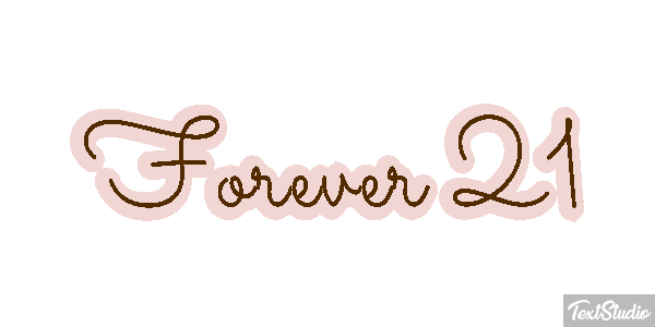 Forever 21 Effetto testo