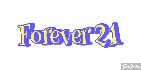 Forever 21 Effetto testo