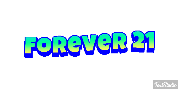 Forever 21 Effetto testo