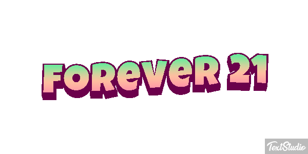 Forever 21 Effetto testo