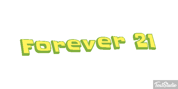 Forever 21 Effetto testo